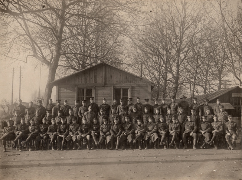 With the American Expeditionary Force WWI