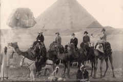 Egypt - in front of Sphinx & Pyramid