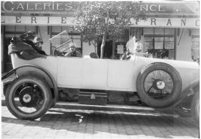 Mother and I - outside of Algiers on way to Blida, Algeria