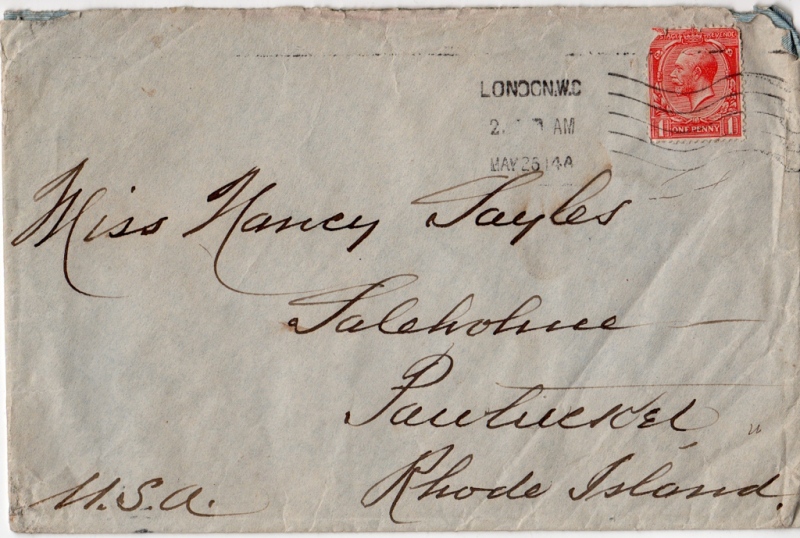 from Nancy's Boxes - a Pack of Letters from her dad, Frank