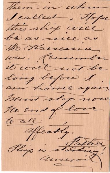 from Nancy's Boxes - a Pack of Letters from her dad, Frank