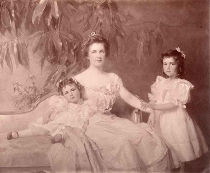 Mother Mary Sayles with Daughters Mary and Martha