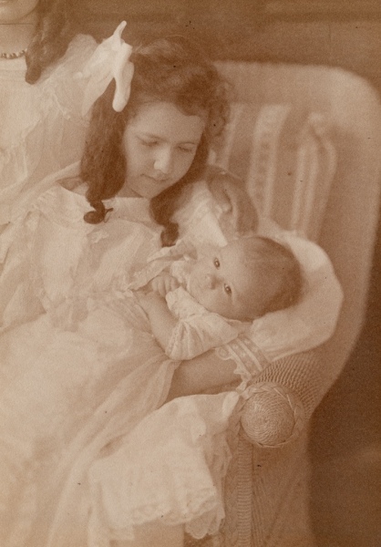 Nancy & Older Sister - 6-14-05