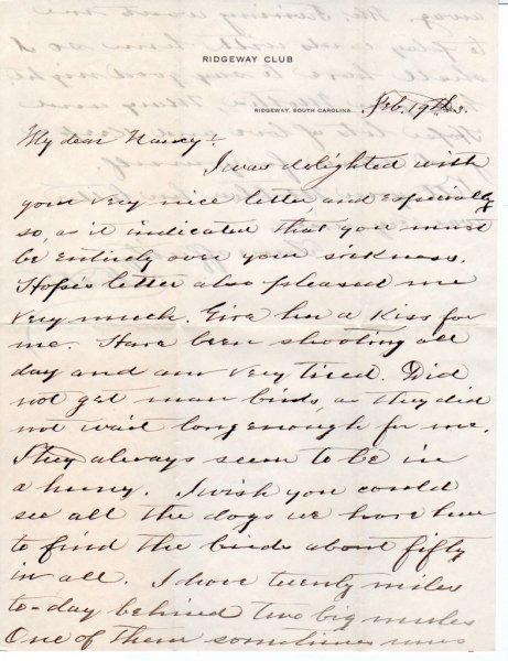 from Nancy's Boxes - a Pack of Letters from her dad, Frank